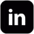 LinkedIn Black Square 